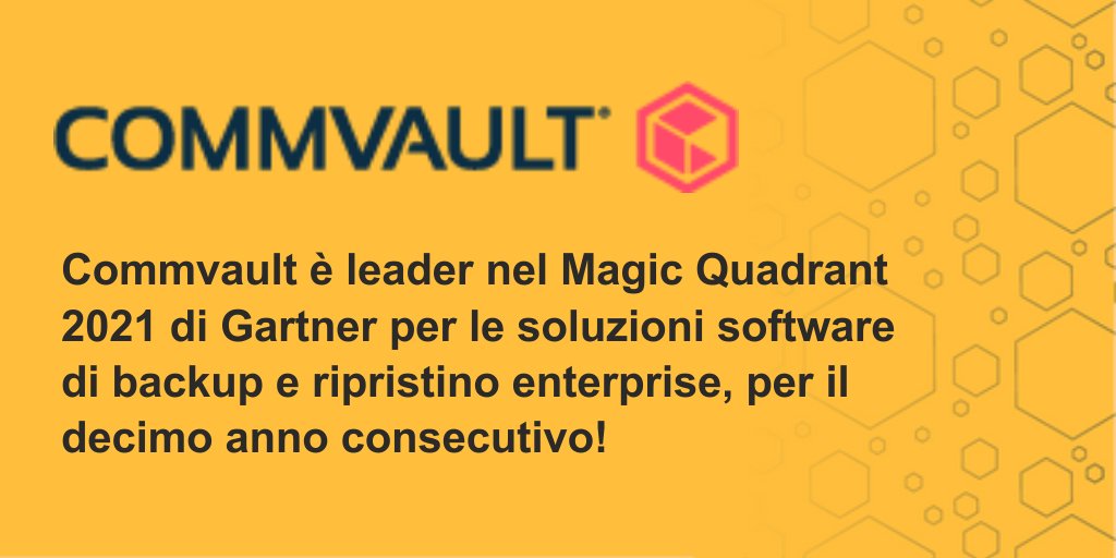 icos_spa's tweet image. .@Commvault: una leadership che continua nel tempo. Scarica il report commvault.com/itleaders #EnterpriseBackup #RecoverySolutions