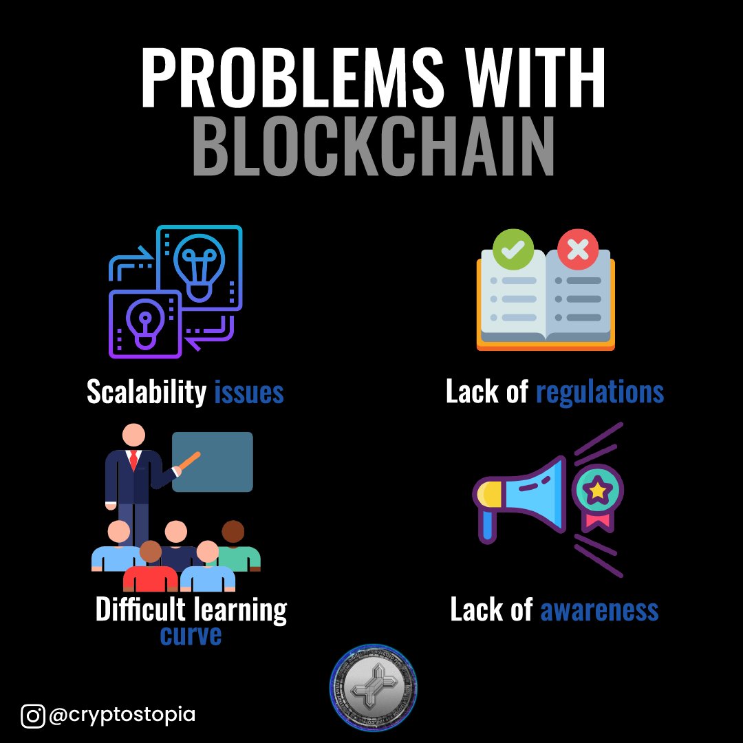 cryptoikeri's tweet photo. Blockchain are the high energy dependence, the difficult process of integration and the implementation's high costs.

Checkout  @cryptostopia #Cryptostopia
- Instagram @ceoiikeri/ @cryptostopia
- Discord @cryptostopia

#blockchain #cryptonews #trading #Trendingcrypto #btc https://t.co/WPacAww9Ep