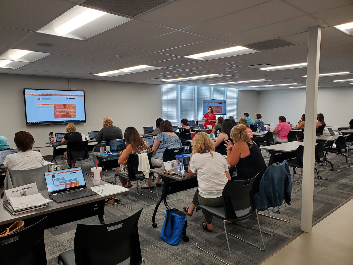 csdspecialserv's tweet photo. @csdspecialserv We're excited to have our amazing @centersd special education teachers, SLPs, OTs, PTs, coordinators and school psychologists here today to learn about our new IEP system! @SpedTrack! https://t.co/yhSkgvNcrc