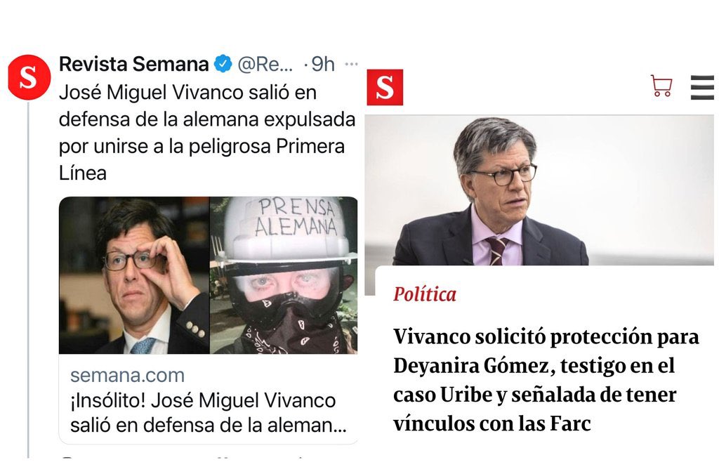 CARLOSFMEJIA's tweet photo. No es raro que @JMVivancoHRW defienda a la alemana que se unió al grupo de terrorismo urbano de la #PrimeraLínea, del mismo modo pidió protección para alias 'La Chiqui' de los narcoterroristas Farc. Hace su tarea! A estas ONGs hay que decirles: #ColombiaSeRespeta https://t.co/JmAPxmXEfJ