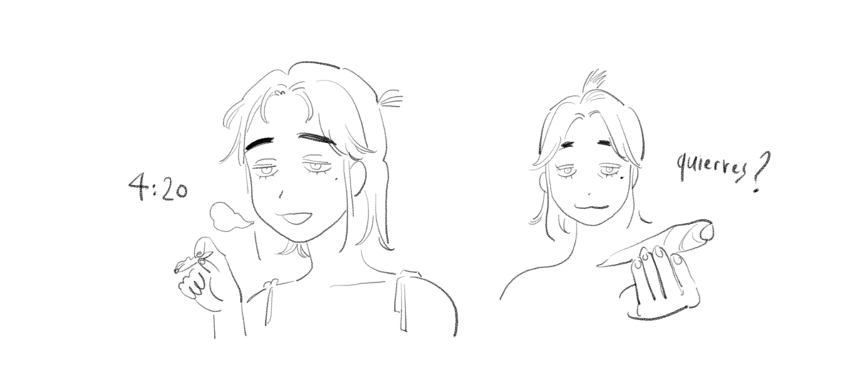 theyre my dumb lesbian ocs 