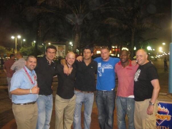 huwprotheroe's tweet photo. #ThrowbackThursday
2009 - Durban South Africa - British &amp; Irish Lions Tour 🦁 🇿🇦
@Jamiehuwroberts @mikephillips009 @jamieheaslip @ugomonye @Simon_Letchford @lionsofficial 

#CastleLionsSeries #LionsRugby #lionssa2021 #Durban https://t.co/MPsa0qHbFT