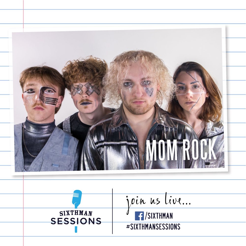 We’re 101 days away from The Rock Boat, and today, we’ve got Mom Rock bringing the noise on #SixthmanSessions at 4PM ET! ❤🎶 TheRockBoat.com · #TheRockBoat 

Tune In: facebook.com/sixthman/live
RSVP: sixthmansessions.com/calendar
Catch Up: sixthmansessions.com/micasasucasa