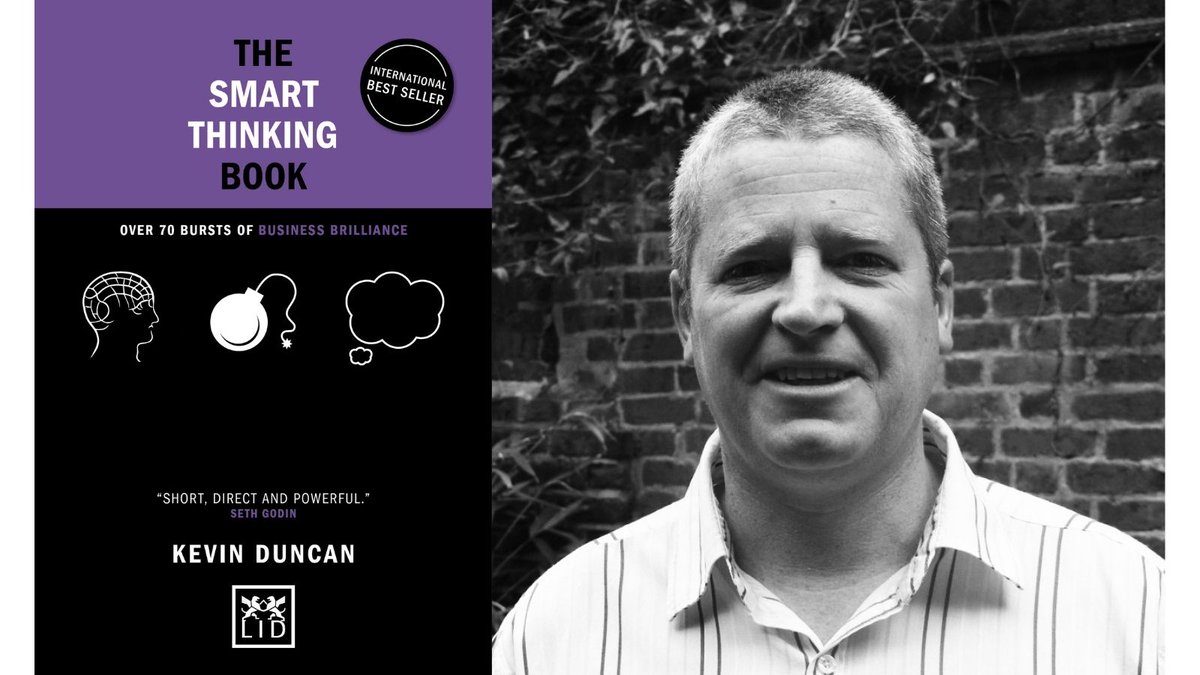 lidpublishing's tweet photo. ✍️MEET THE AUTHOR: #TheSmartThinkingBook
@KevinDuncan's a business adviser, marketing expert and author. His books are translated into over a dozen languages. This 5th edition celebrates 50,000+ sales globally. Find out more at https://t.co/sIusPTFQqd
📚https://t.co/Qm8uwtxdT3 https://t.co/p5ybsRphaT