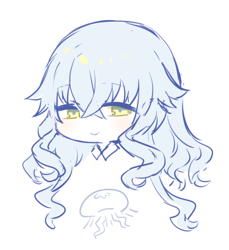 自分の絵を見返しても髪色が全くわからんくてキレてしまった 