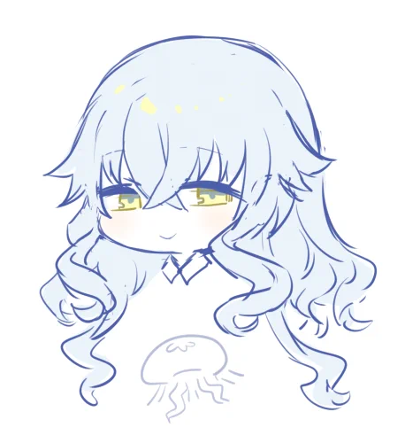 自分の絵を見返しても髪色が全くわからんくてキレてしまった 