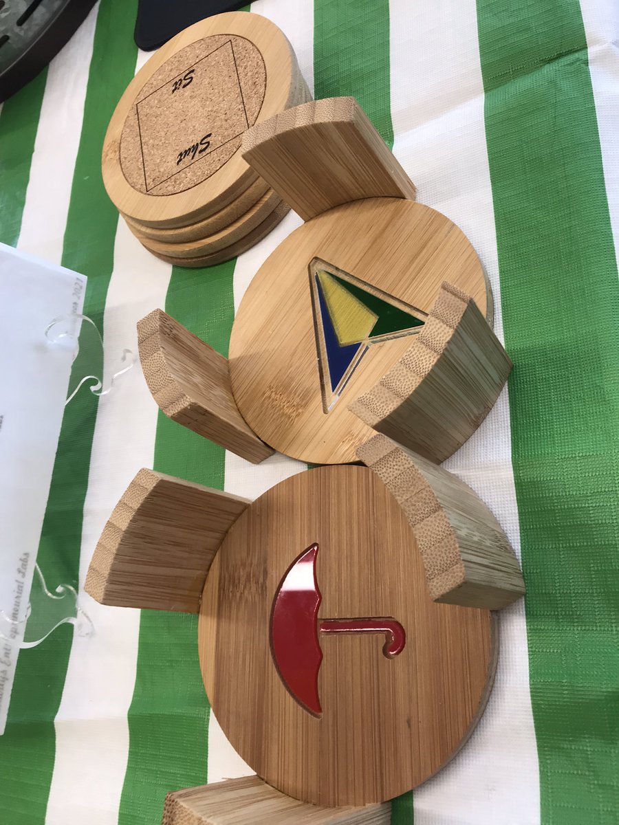 readyCTED's tweet photo. We can’t get enough of this s/o from the manufacturing interns! THANKS SO MUCH for including @readyCTED and @Travelers brand marks on these great coaster holders — very cool that each coaster has a rebus puzzle (and some are pretty challenging!).  #manufacturingiscool https://t.co/SeR0q8nkh4