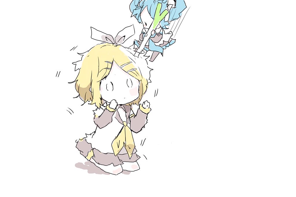 初音ミク ,鏡音リン 「」|sakiのイラスト