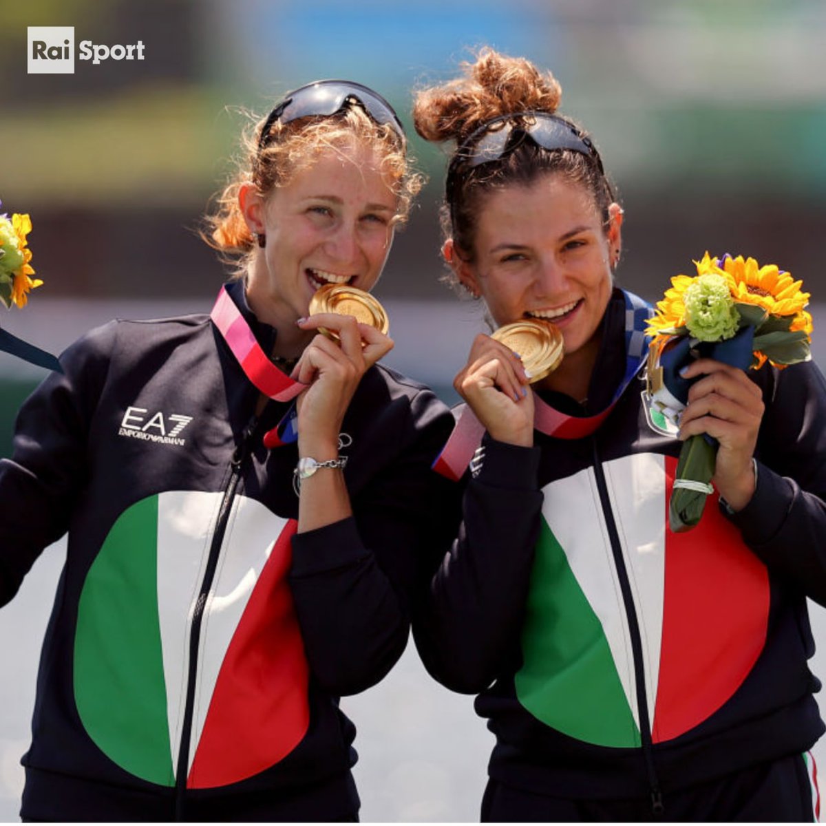 RaiSport's tweet photo. 🏅Le medaglie di oggi - #29luglio

🥇 #Cesarini, #Rodini - ORO #canottaggio

🥈 #Paltrinieri - ARGENTO #nuoto 

🥉 #Oppo, #Ruta - BRONZO #canottaggio 

🥉 #Volpi, #Errigo, #Batini, #Cipressa - BRONZO #fioretto

#Tokyo2020 #GiochiOlimpici  #ItaliaTeam #Fencing #Swimming https://t.co/BwYPu8RM2v