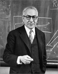 Isidor Isaac Rabi was born #OTD in 1898. Rabi won the Nobel Prize for his work on nuclear magnetic resonance, helped establish both Brookhaven and CERN, and originated the idea, recently neglected but now restored, of a science advisory board for POTUS. Image: Columbia U., AIP