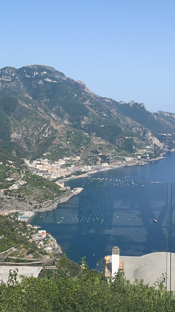 ambertroe's tweet image. Listening to @KySportsRadio @On3sports on the Amalfi Coast!