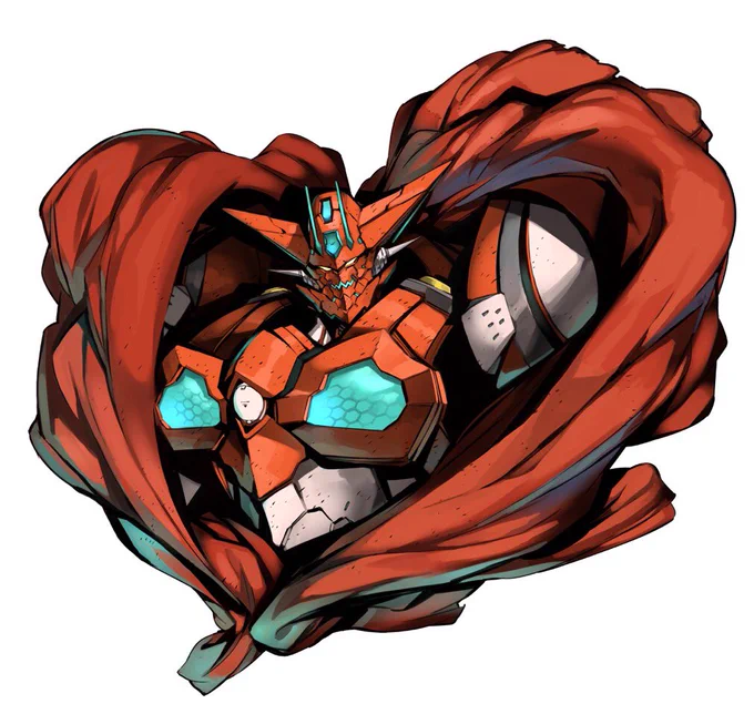 #見た人も無言で赤い何かをあげる 
