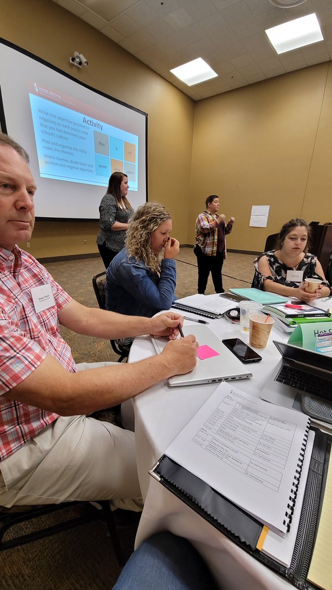troylurz1's tweet photo. Hot Springs Educational Family enjoying the collaboration at Chamberlain this week at the SD REM Grant Colloquium. #SDREM, #StudentsFirst, #StudentsLast, #StudentsAlways https://t.co/NuPT3hMke6