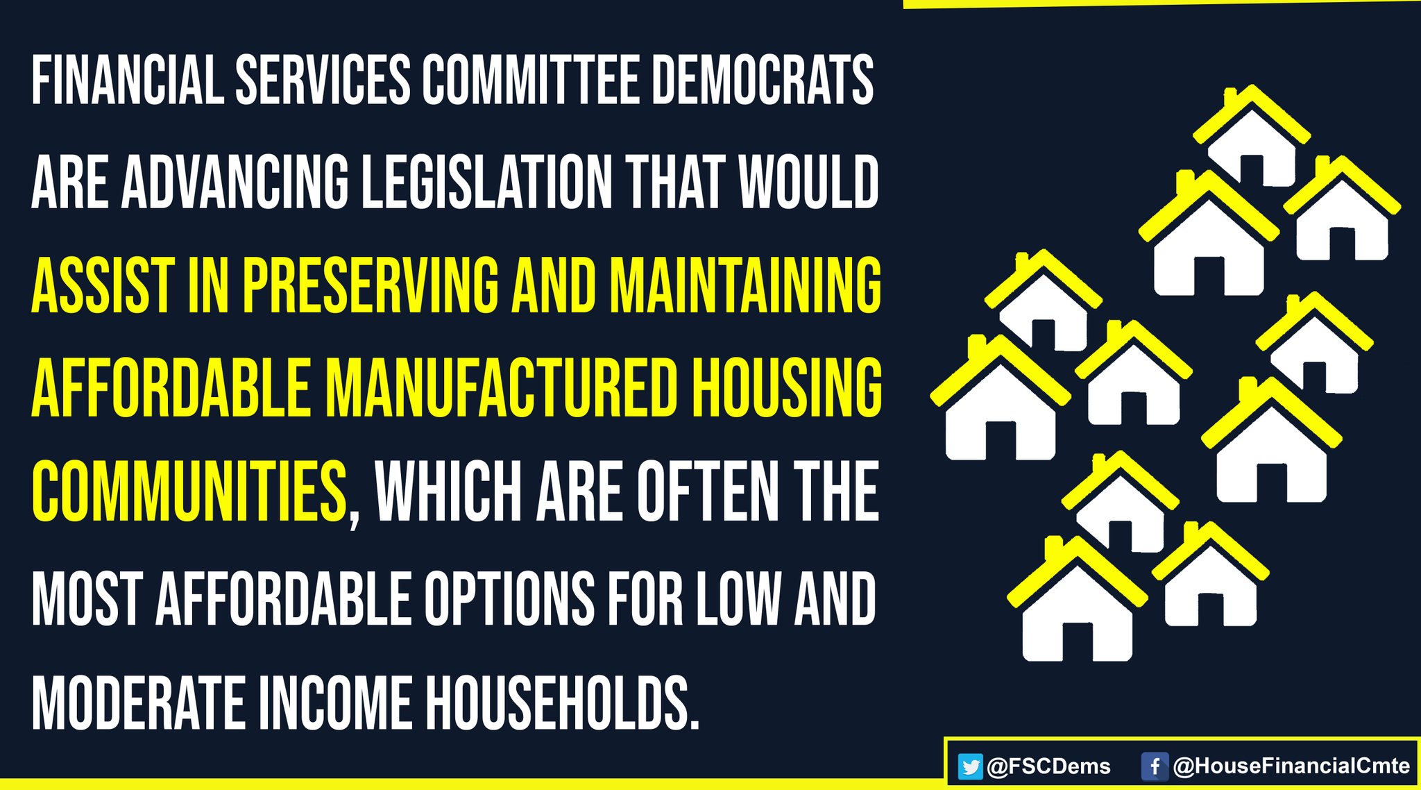 U.S. House Committee on Financial Services on Twitter "Manufactured 🏘️