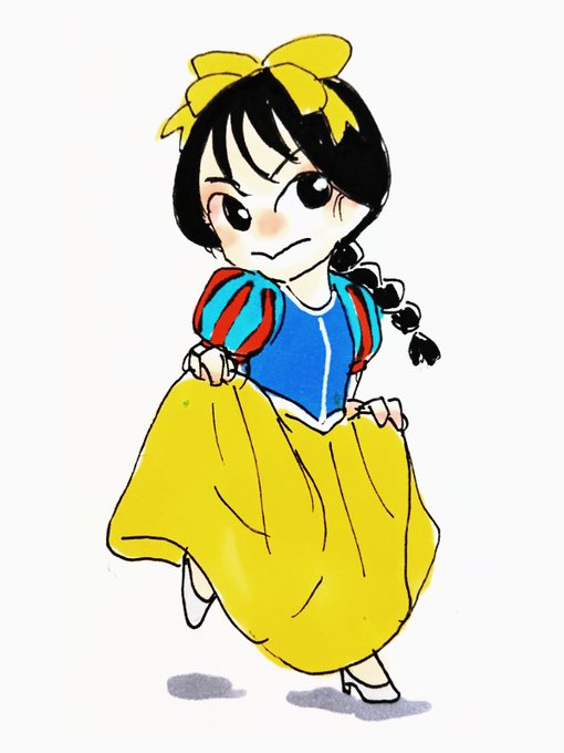 白雪姫のtwitterイラスト検索結果