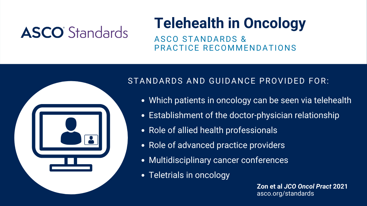 Now available: our new standards &amp; recommendations for #telehealth in #oncology 💻 fal.cn/3h5e5