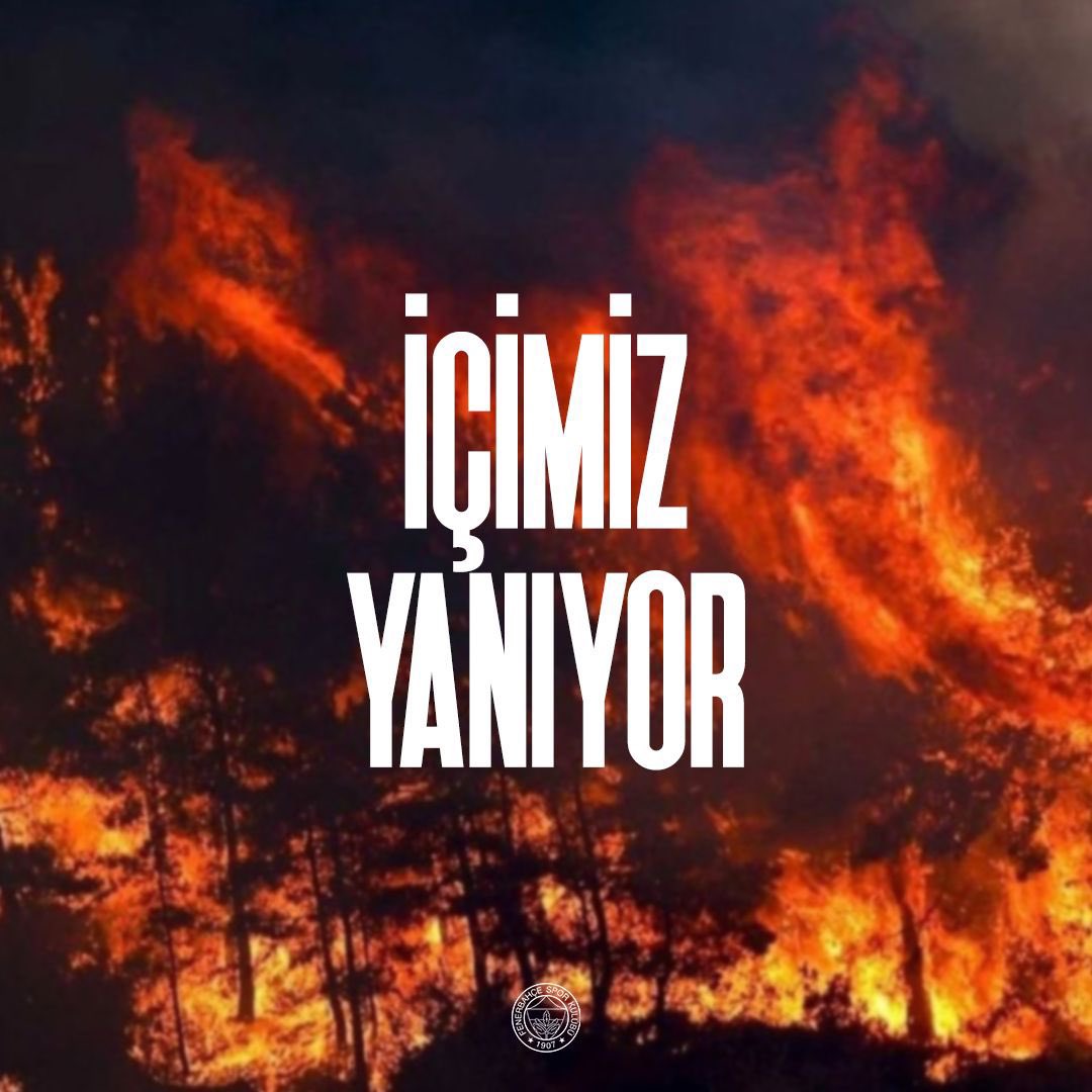 Ülkemizin birçok yerinden gelen yangın haberlerini üzüntüyle takip etmekteyiz. 

Yangınlardan etkilenen tüm canlarımıza geçmiş olsun dileklerimizi iletiyor, yangınları söndürmek için çalışan tüm ekiplerimize kuvvet ve kolaylık diliyoruz. 🙏