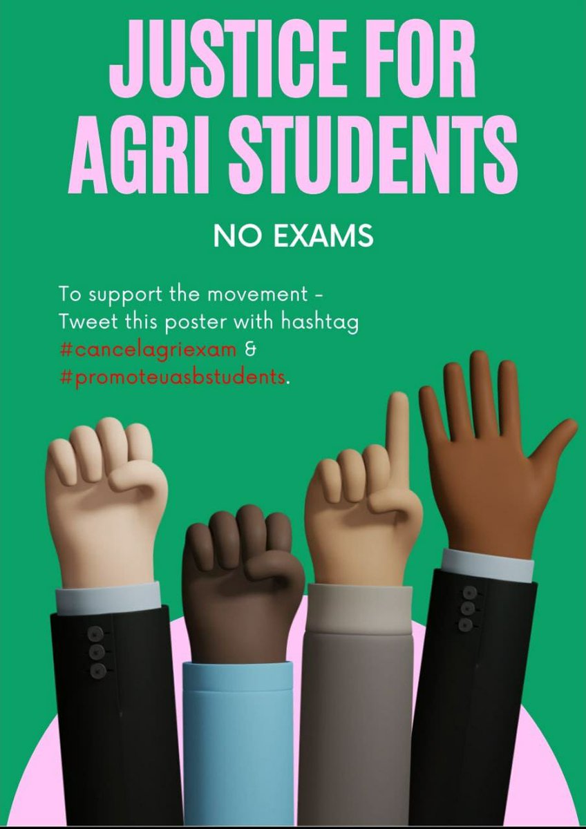 DivyaThimmaraju's tweet photo. #....
@CMofKarnataka 
@bcpatilkourava 
@drashwathcn 
@UASBangalore 
@UASDharwad_05 
@tv9kannada 
@SUVARNANEWS24X7 
@icarindia
@KirikKeerthi 
@btvnewslive 
@PrathamBiggboss
Conducting online classes throughout the semester and now taking offline exams....please promote us🙏 https://t.co/Lp3IwtOv4r
