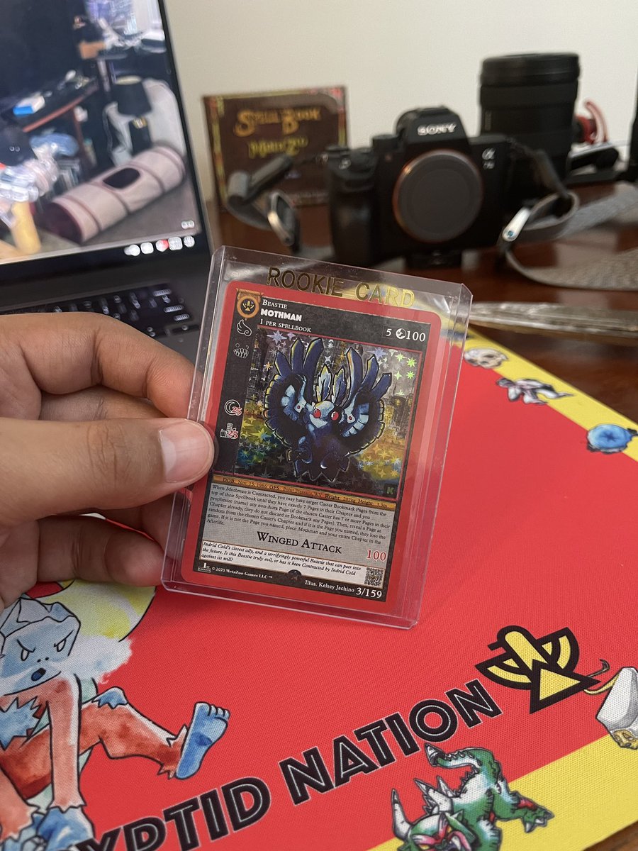 All my Kickstarter cards are going in Rookie top loaders! 

YouTube studio is almost done can’t wait to share with you guys what I have planned! 

#MetaZoo