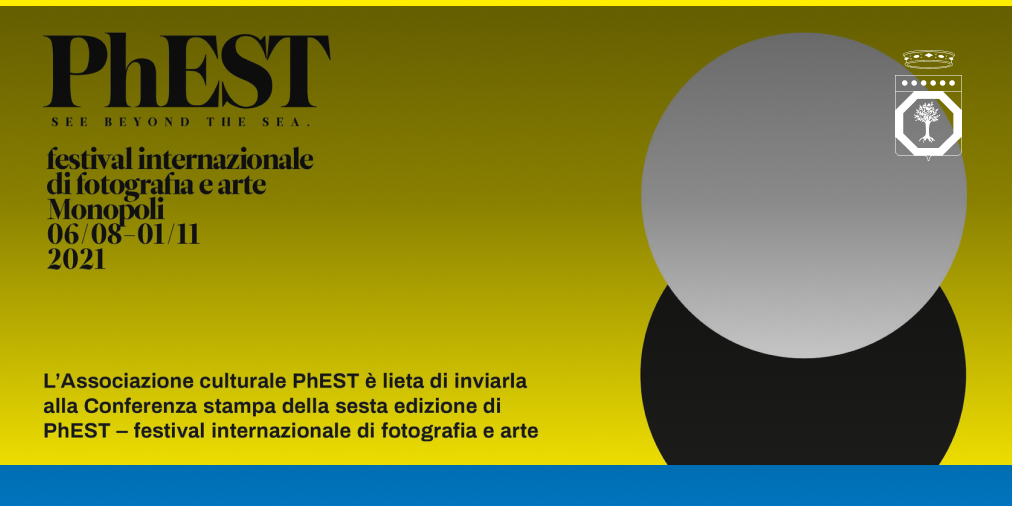 RegionePuglia's tweet photo. #2Agosto a @FieraDelLevante di #Bari presentazione di #PhEST, festival internazionale di #fotografia, a #Monopoli dal #6agosto a #1novembre #2021
➡️https://t.co/aO3Lxc5Ij4 https://t.co/SBdsHvQOzE