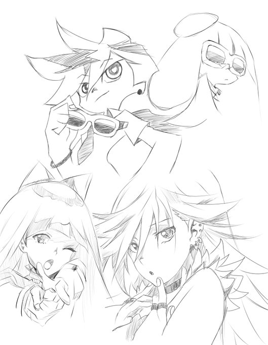 今日は模写れん 