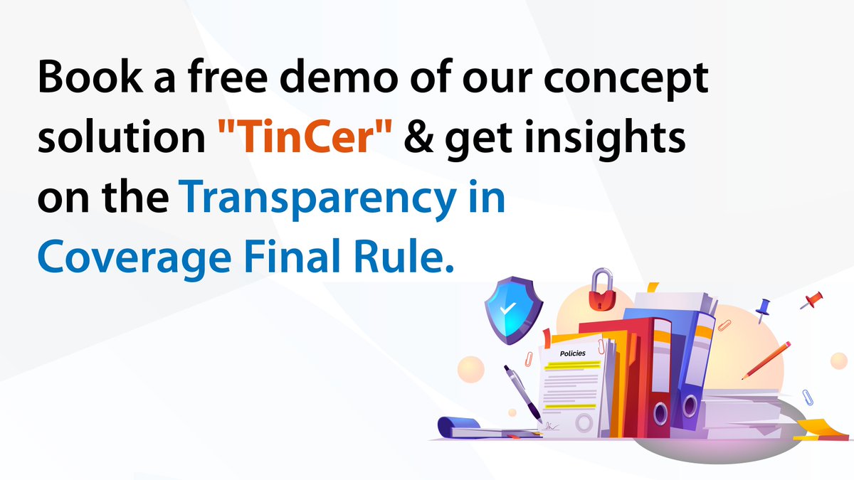 Nalashaa_HIT's tweet image. Click on the link below to get your early bird seats.
nalashaahealth.com/transparency-i…

For any query, reach out to us at info@nalashaa.com
#healthtech #transparencyincoverage #payerorganizations #healthit