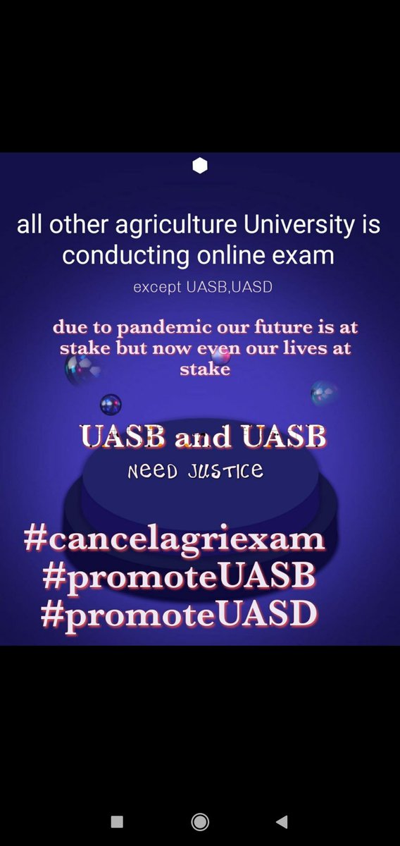 vidyashreej64's tweet photo. @CMofkarnataka
@bcpatilkourava
@drashwathcn
@UASBangalore
@UASDharwad
@tv9kannada
@suvarnanewstv
@icarindia
@kirikkeerthi
@btvnewslive
#savefarmsciencestudents
#saveagrians
#infoaboutexternal
#counductonlineexam
#cancelexam https://t.co/zpWZVIaleN