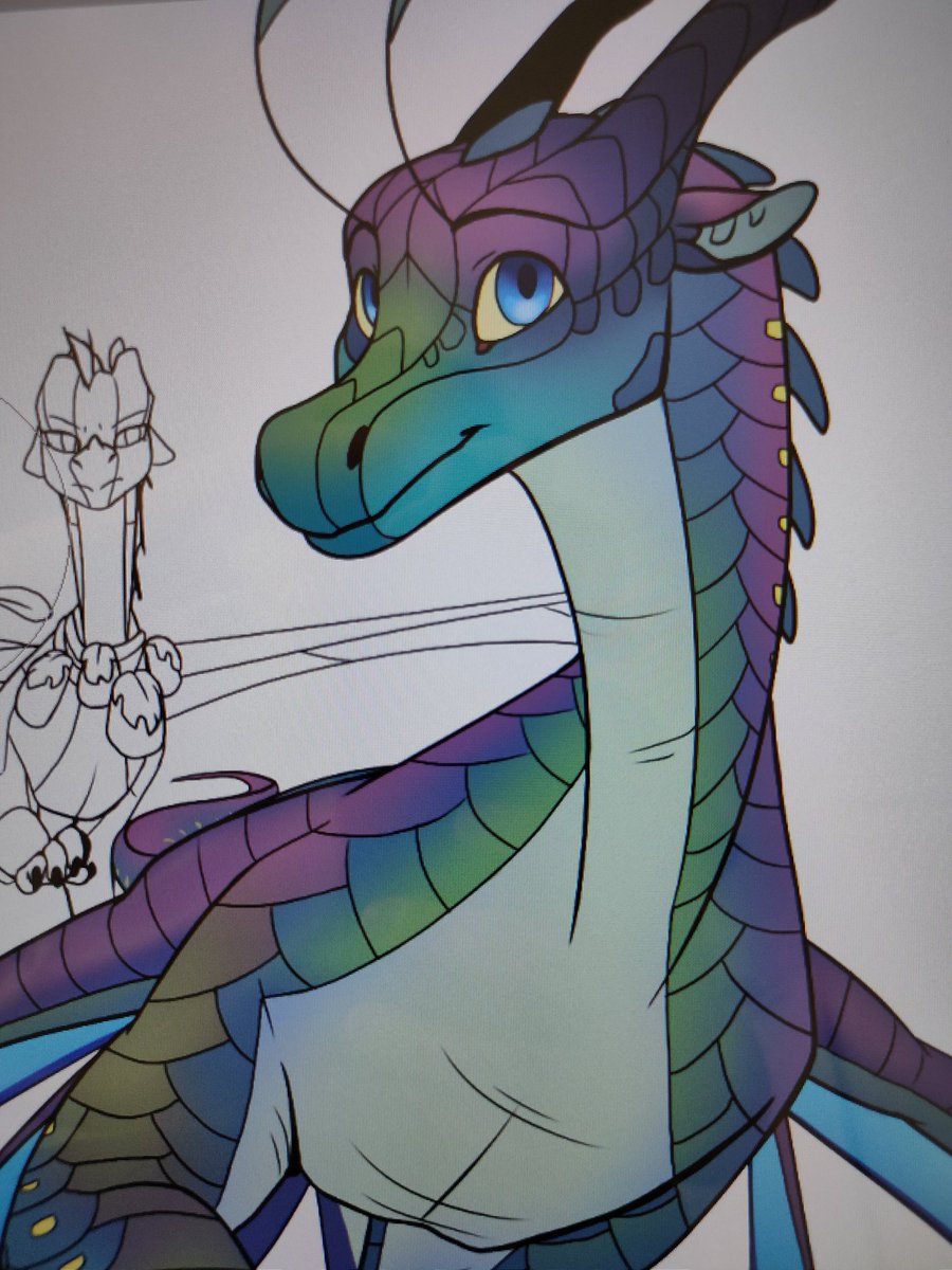 _fikle_'s tweet photo. New art!!! Canon art!!! Very soon!!!π¦π¦π¦
Bj bj bjπππ
#wip #wingsoffire #wof #leafwings #silkwings #dragon https://t.co/fTPLnRpjCw