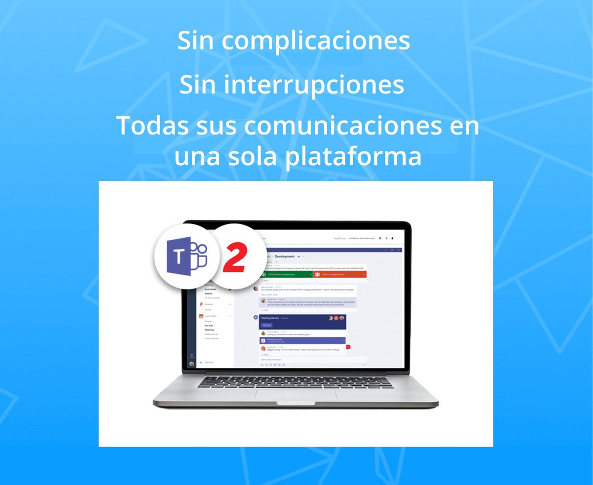 Con  la integración de net2phone con MS Team los colaboradores de su empresa podrán realizar y recibir llamadas directamente desde MS Teams.

Conozca más en: net2phone.mx/ms-teams.

#msteams #pbx #net2phone #comunicacionesunificadas