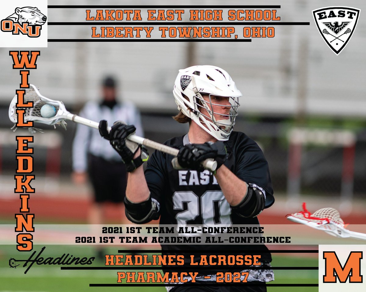 Rolling into Ada locally from Liberty Township, OH, by way of Lakota East High School, is incoming Midfielder Will Edkins!

Will will be majoring in Pharmacy during his time at Ohio Northern.

Please help us welcome Will to the Polar Bear Family!

12R 🐻‍❄️