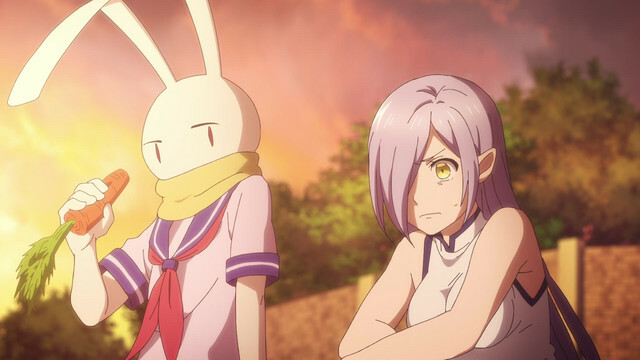 Crunchyroll's tweet photo. Peach Boy Riverside - Episode 5 - Frau and the Vampire just launched! https://t.co/uQcviLzbIv https://t.co/8PLxFAii2I