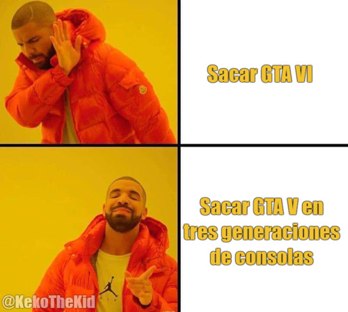 KekoKid's tweet photo. Rockstar en sus oficinas:💰💰

#memesespañol #MEMES #memegaming #RockstarGames  #GTAV  #GrandTheftAutoV  #gamer #gamermemes #gamerlife #PS3 #PS4 #PS5 #Xbox360 #XboxOne #XboxSeriesX https://t.co/jr7oT5wP8r