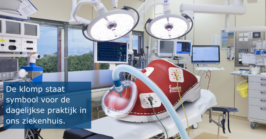 Wellicht heb je ze al eens voorbij zien komen: onze rode Franciscus klompen! De klomp staat symbool voor de dagelijkse praktijk in Franciscus Gasthuis &amp; Vlietland. Lees meer over de totstandkoming.  sowo.kr/PcGM41N3