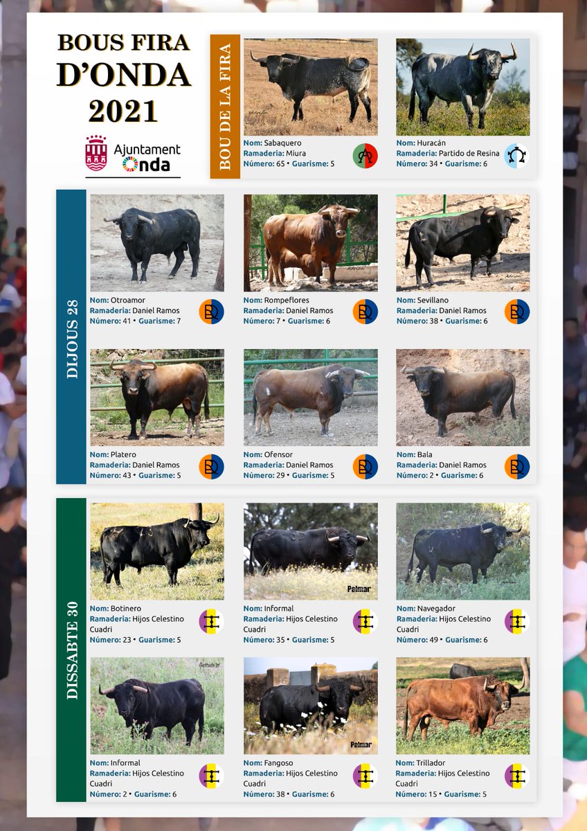 MariaPrades1's tweet photo. Presentación del Cartel Taurino para la Fira 21' si la pandemia evoluciona de forma favorable y las autoridades competentes lo permiten.

#OndaTaurina
#Tradicions https://t.co/HFiZz9I3FO