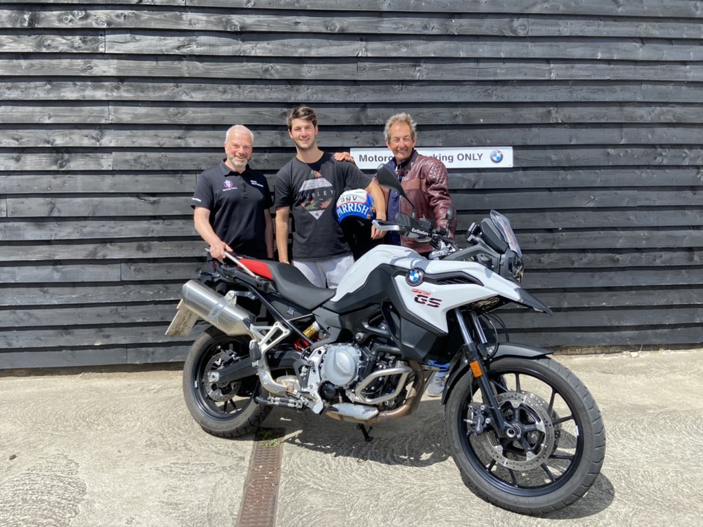 Stavros6's tweet photo. @BMWRiderTrainin thanks for facilitating my son @JoeParrish10 who now has his full bike licence. Great job. He wouldn’t listen to me.  Strange that !!! 🤔🤷‍♂️🏁✊✊✊ https://t.co/RUPzMCbSh8