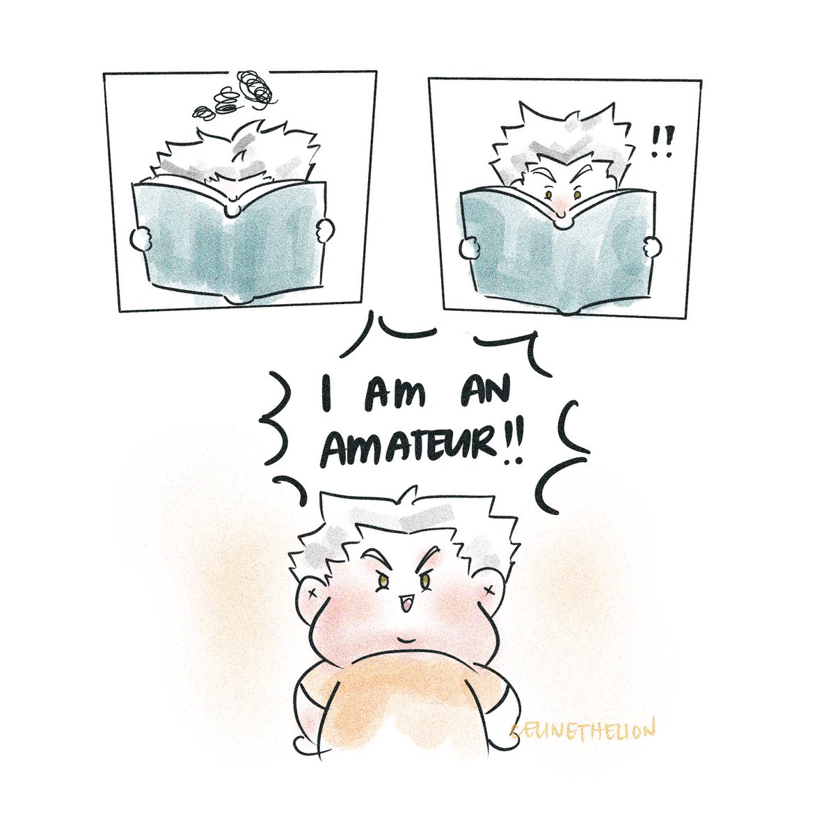 Chubby Bokuto is an amateur... 🦉 