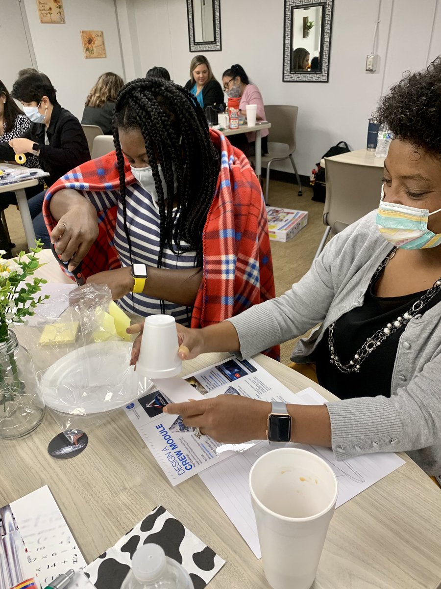 jhmoreno's tweet photo. STEM learning @GalenaParkISD Math/Science Campus Instructional Coaches experiencing hands-on learning. #BuildingEfficacy @GPCandI @SanJacCollege @SJCAerospace @NASA_EDGE https://t.co/IL3mHsud97