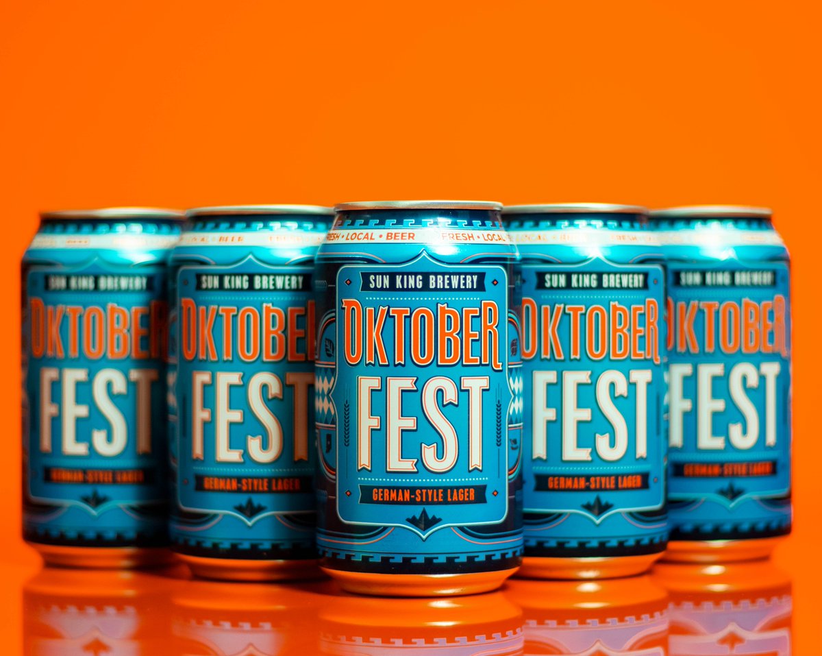 It's never too early to start sipping on Oktoberfest!

Sun King's Oktoberfest is a traditional German-style Lager crafted with choice malts and Noble hops for a toasty malt complexity and a crisp, dry finish. 

Oktoberfest will be released in cans and draft Friday July 30th.