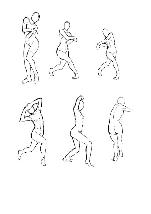 今日の模写 明日は土曜日 セーラームーンのキャラを描くのにピッタリでございます 