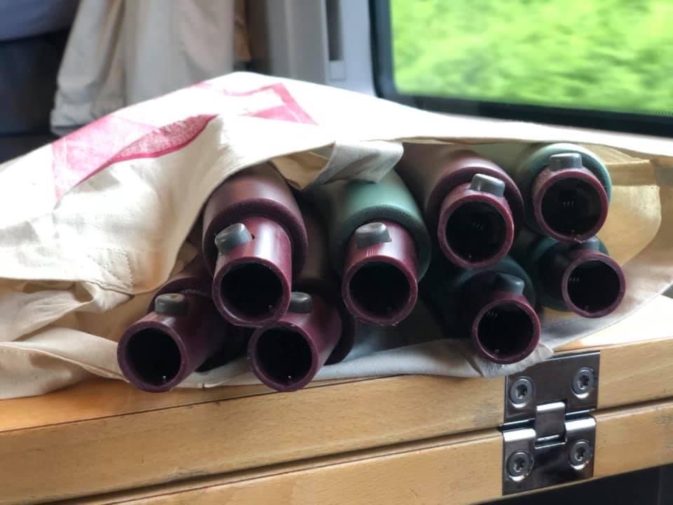 Have hula hoop will travel. #portablehulahoop ⁦<a href="/MyPeakChallenge/">My Peak Challenge</a>⁩ ⁦<a href="/RoadtripPeakers/">RoadtripPeakers</a>⁩  @samheughan ⁦<a href="/CoachValbo/">John Valbonesi</a>⁩