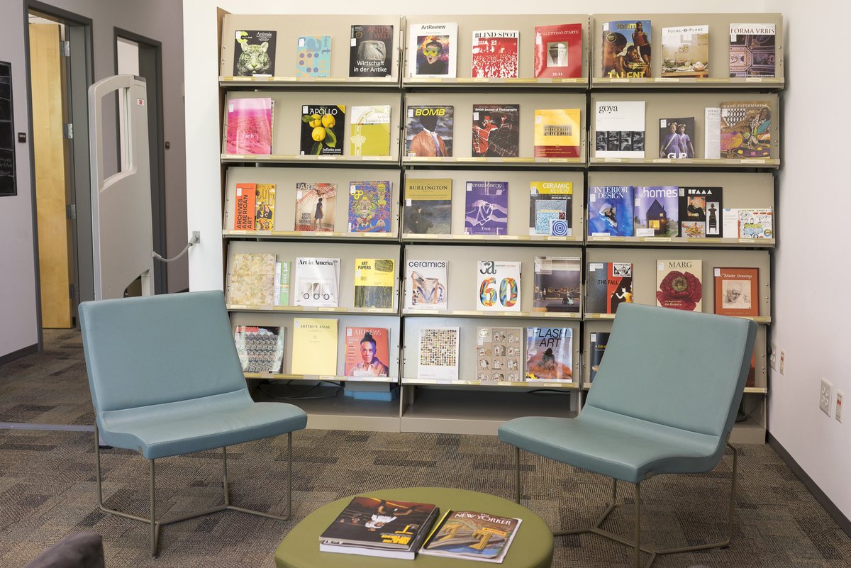 UGA Libraries on Twitter "It holds current art periodicals, the newest