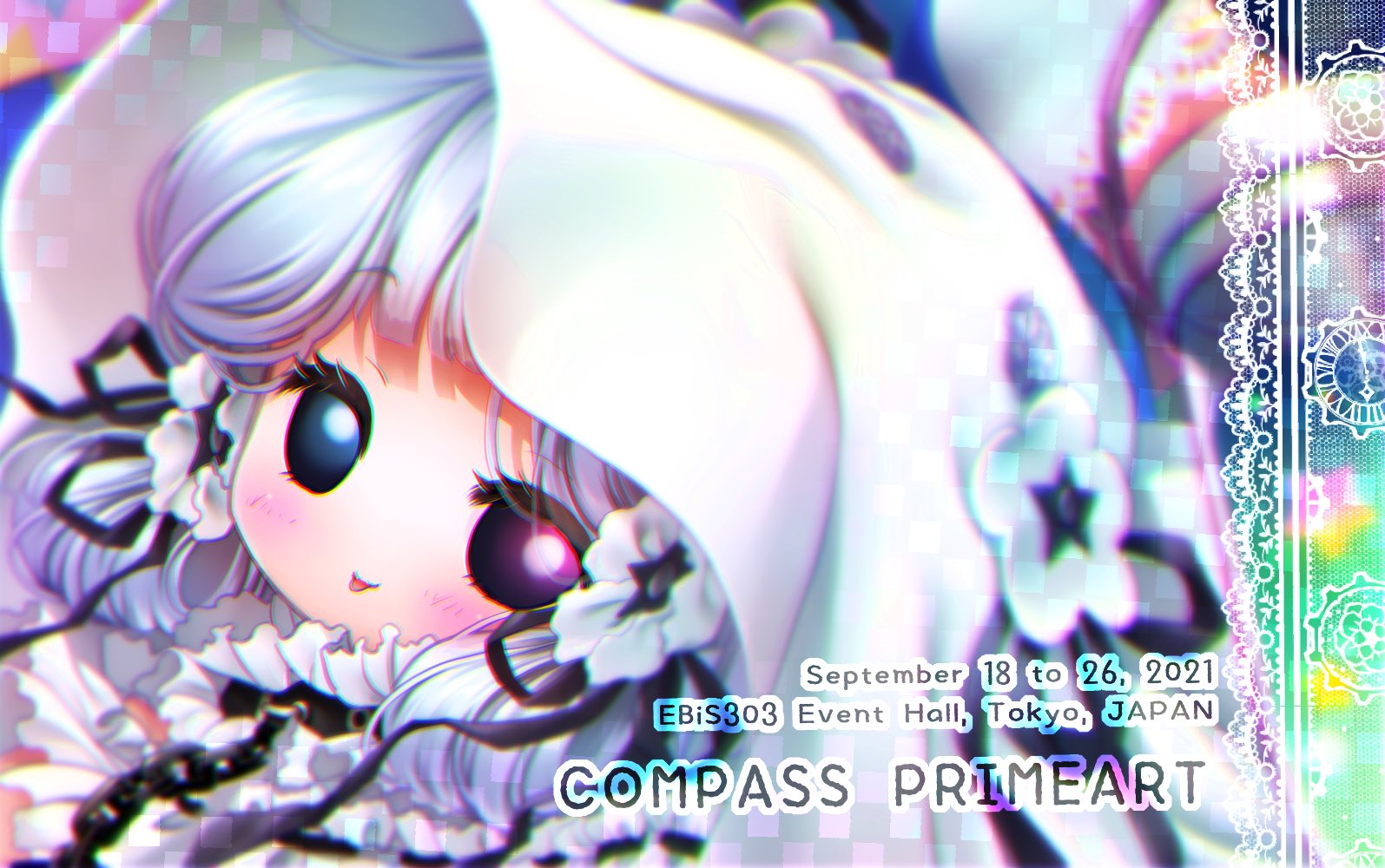 コンパス プライムアート展 コクリコ キャンバスアート コンパスプライムアート展イベントグッズを大公開！（2021/9/17