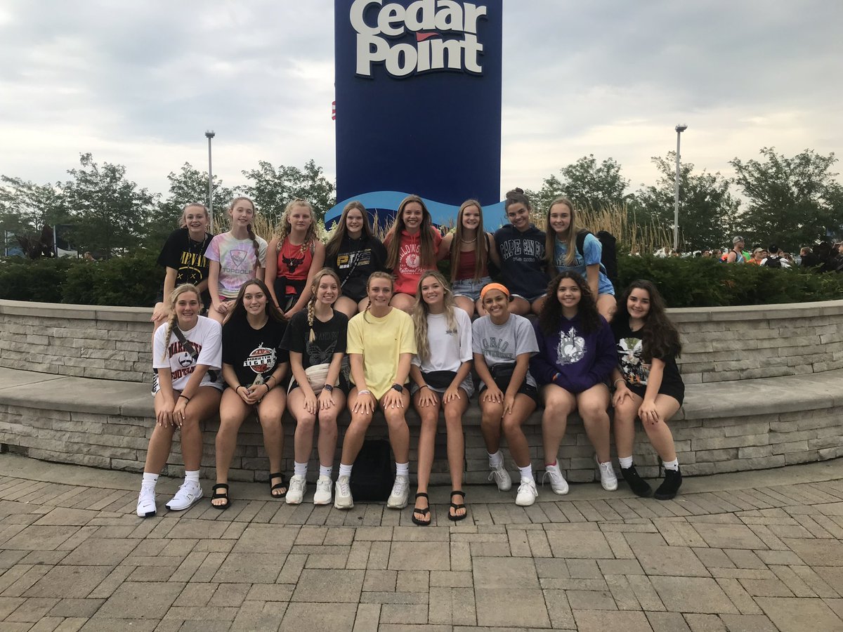 They made it to Cedar Point! Now for a little fun before the season starts!! <a href="/cedarpoint/">Cedar Point</a>