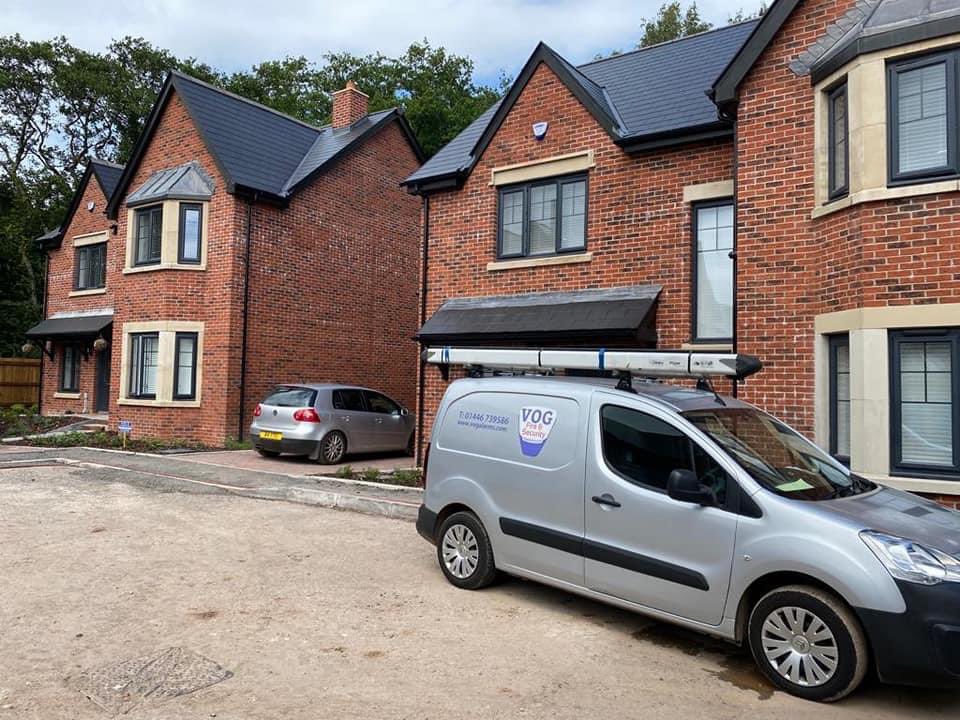 4 houses now protected on this lovely new estate in Cardiff ❤