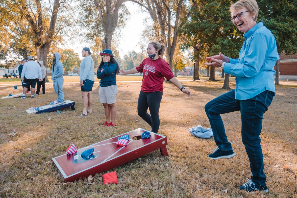 SterlingCLife's tweet photo. Wishing all of our finals could be a rousing game of Cornhole. 🌽

#MakeCornholeAMajor #CornholeUniversity #JustDandy #HereAtSterling #SterlingCollege

Be sure to visit https://t.co/IMuhHqLP3b to view all of your favorite Snapshots from Campus! https://t.co/qavV4UgVw3