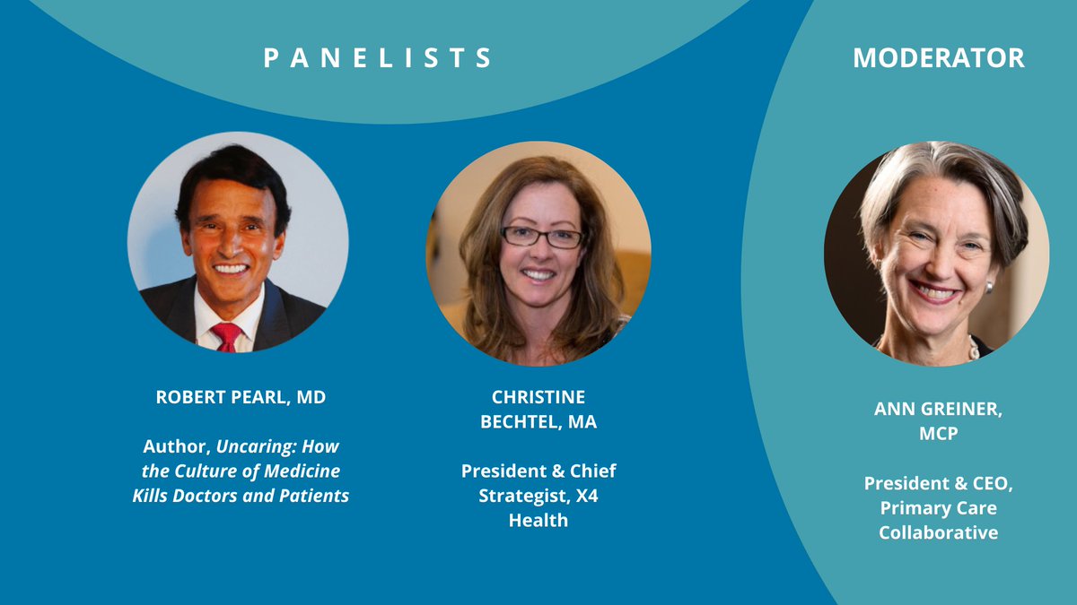 Register for our Aug webinar: Healing a Sick Healthcare System and Culture, Tue, Aug 17 4-5pm ET. Our panelists will discuss the culture of #healthcare, system design flaws, and the role of relationships in health care. #primarycare <a href="/x4_health/">X4 Health</a> <a href="/RobertPearlMD/">Robert Pearl, MD</a> <a href="/public_affairs/">PublicAffairs</a>