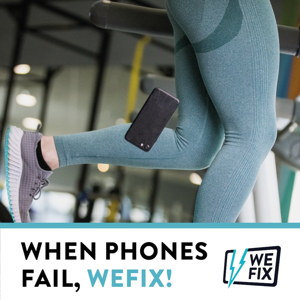 LikewizeRepair's tweet photo. Sometimes you can be a bit TOO in the zone, like when you don’t notice your phone balanced precariously on the edge of the treadmill… 😭

Follow our page for the answer to even the most embarrassing workout fails 💪 #WeFix #phonefails https://t.co/C3qLKz9e6w