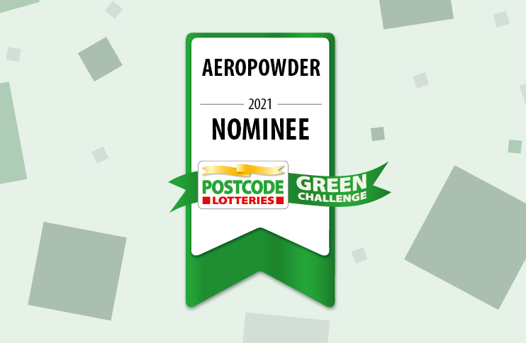 AEROPOWDER (@aeropowder) on Twitter photo Great news! AEROPOWDER is one of the 25 nominees for the <a href="/PLGreenChalleng/">Postcode Lotteries Green Challenge</a> 2021.
Up for grabs is a prize of €500k in one of the world's largest sustainable entrepreneurship competitions.
So... cross your fingers and toes for us.🤞
#greenchallenge
bit.ly/1cg9Mr5 Great news! AEROPOWDER is one of the 25 nominees for the <a href="/PLGreenChalleng/">Postcode Lotteries Green Challenge</a> 2021.
Up for grabs is a prize of €500k in one of the world's largest sustainable entrepreneurship competitions.
So... cross your fingers and toes for us.🤞
#greenchallenge
bit.ly/1cg9Mr5