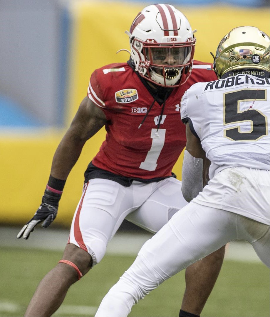 Sleeper Athletes (@sleeperath1etes) on Twitter photo #Flanagan HS (FL) alum & #Wisconsin #Badgers DB Faion Hicks (<a href="/Faion_Hicks/">Faion Hicks</a>) named to the 2021 <a href="/WuerffelTrophy/">Allstate Wuerffel Trophy</a> Watch List #Flanagan HS (FL) alum & #Wisconsin #Badgers DB Faion Hicks (<a href="/Faion_Hicks/">Faion Hicks</a>) named to the 2021 <a href="/WuerffelTrophy/">Allstate Wuerffel Trophy</a> Watch List