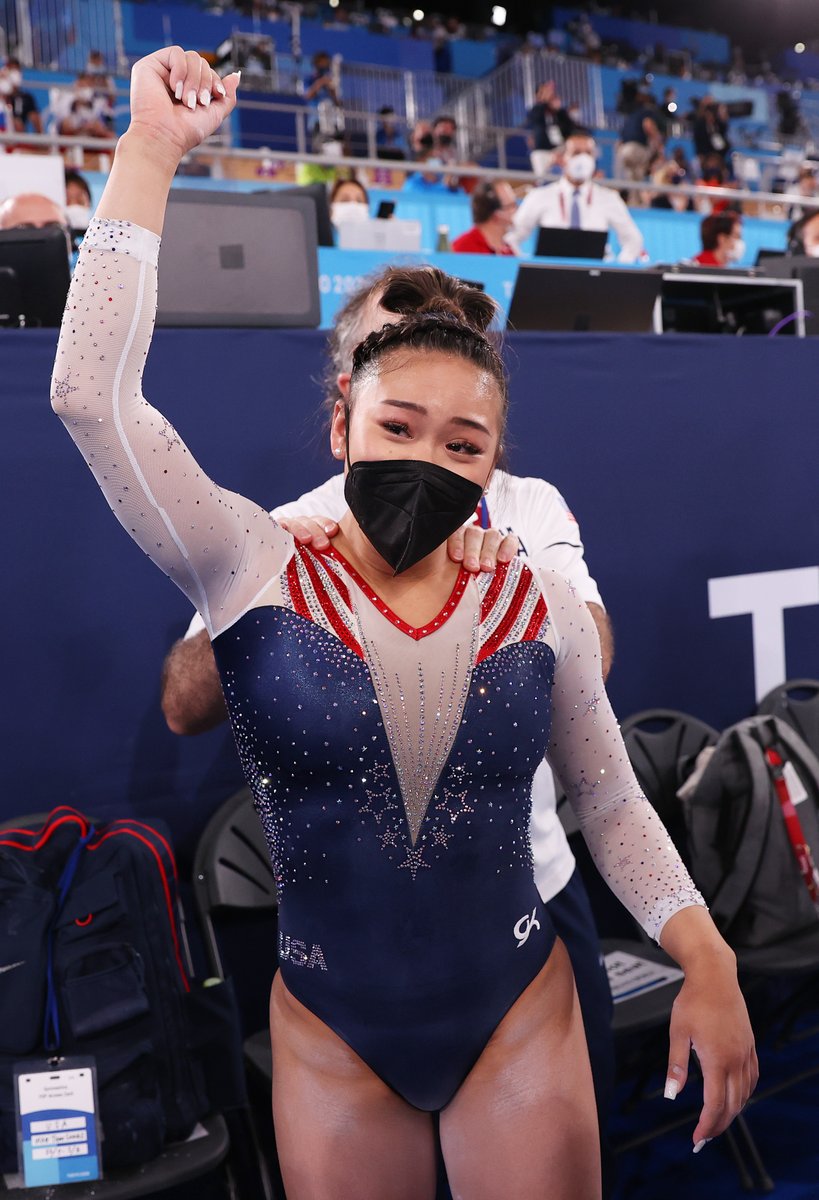 BleacherReport's tweet photo. Like father, like daughter ✊❤️ https://t.co/ubt03w0hab